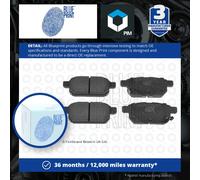 Brake Pad Set, disc brake BLUE PRINT ADK84238 for SX4 S-CROSS (JY) 1.4 2017-