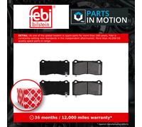 FEBI BILSTEIN 177659 Disc Brake Brake Pad Set Front Fits Tesla Model 3 Y