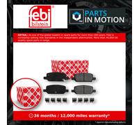 FEBI BILSTEIN 177632 Brake pad set