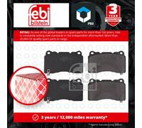 Febi Bilstein 116151 Disc Brake Brake Pad Set Fits Vauxhall Insignia 2.8 VXR
