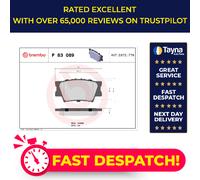 Brake Pads Set fits TOYOTA CAMRY 2.0 Rear 2011 on Brembo 0446602220 0446606060