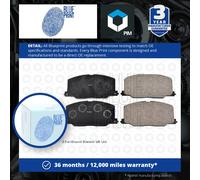 BLUE PRINT ADT34224 Brake pad set