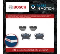 Bosch Brake Pads 0 986 424 630 - Fits Toyota Yaris/Vitz, Yaris Verso/Fun Cargo