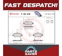 Brake Pads Set fits TOYOTA COROLLA E15 1.4 Front 06 to 13 4ZZ-FE Brembo Quality