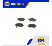 Brake Pads Set fits TOYOTA COROLLA E15, ZRE172 1.8 Rear 07 to 19 With ESP 2ZR-FE