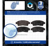 Brake Pads Set fits TOYOTA CORONA ST190, T19 Front 1.6 1.8 91 to 97 Blue Print
