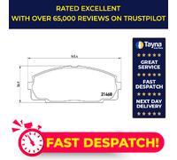 Brake Pads Set fits TOYOTA HI-ACE Mk3, Mk4 2.0 Front 82 to 04 Brembo 0446525040