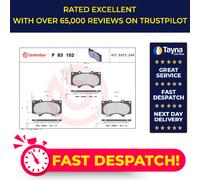 Brake Pads Set fits TOYOTA HILUX Mk8 2.8D Front 2015 on 1GD-FTV Brembo Quality