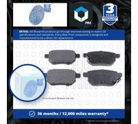 Brake Pads Set Rear ADT342167 eurorepar 0446612130 0446612150 55910M68P00 New