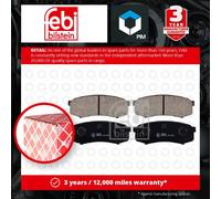 Brake Pads Set fits TOYOTA LAND CRUISER J7, LJ70 2.4D Rear 84 to 96 04466YZZC8