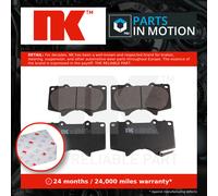 NK Front Brake Pad Set for Toyota Landcruiser D-4D 2.8 October 2018 to Present