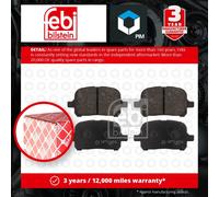Brake Pads Set Front 16724 Febi V9118A084 0446528400 0446528410 0446528430 23513