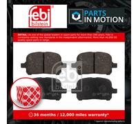 Brake Pads Set fits TOYOTA PREVIA MCR30W 3.0 Front 00 to 03 1MZ-FE 0446528400