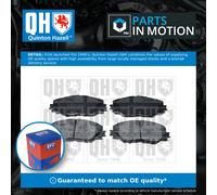 QUINTON HAZELL BP1601 Brake pad set