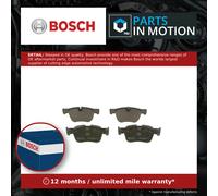 Brake Pads Set fits TOYOTA PROACE Front 1.2 1.5D 2019 on DV5RD Bosch SU001B3587