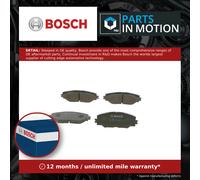 Brake Pads Set fits TOYOTA AURIS ZWE186 1.8 Front 12 to 18 2ZR-FXE Genuine Bosch
