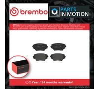 Brake Pads Set fits TOYOTA RAV4 ACA2 2.0 Front 00 to 05 1AZ-FE Brembo 0446542070