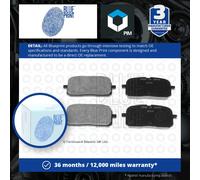 Brake Pads Set fits TOYOTA SERA EXY10 1.5 Rear 90 to 95 5E-FHE Blue Print New
