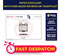 Brake Pads Set fits TOYOTA VEROSSA X11 2.0 Rear 00 to 03 1G-FE Brembo 0446551011