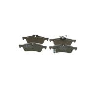 Brake Pads Set fits TOYOTA YARIS 1.4D Rear 05 to 18 1ND-TV Bosch 044660D010 New