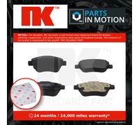 NK Front Brake Pad Set for Proton Gen 2 S4PH 1.6 Litre June 2004 to Present