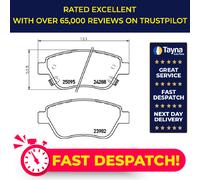 Brake Pads Set fits VAUXHALL ADAM 1.4 Front 12 to 19 Brembo 1605184 95513810 New