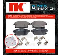 Brake Pads Set fits VAUXHALL MOKKA J13 1.6D Front 2016 on NK 13301234 13412810