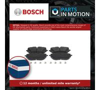 Brake Pads Set fits VAUXHALL GRANDLAND X Front 2017 on Genuine Bosch Guaranteed