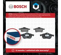 Brake Pads Set fits VAUXHALL ZAFIRA A Front 1.6 1.8 2.2 2.0D 98 to 05 Bosch New
