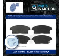 Brake Pads Set fits VAUXHALL ASTRA H, J Front 09 to 20 Blue Print 00542115 New