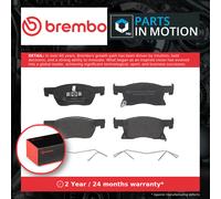 Brake Pads Set fits VAUXHALL ASTRA K 1.0 Front 2015 on Brembo 13478300 39103797