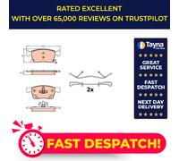 Brake Pads Set fits VAUXHALL ASTRA K 1.0 Front 2015 on TRW 13478301 Quality New