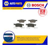 Brake Pads Set fits VAUXHALL ASTRA K 1.6D Front 2015 on Bosch 12378300 39103797