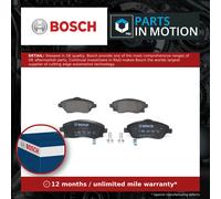 Brake Pads Set fits VAUXHALL MERIVA A Front 1.4 1.6 03 to 10 Bosch 1605081 New