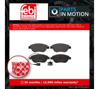FEBI BILSTEIN 116054 Brake pad set