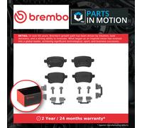 Brake Pads Set fits VAUXHALL CORSA E 1.6 Rear 2015 on B16LES Brembo 1605285 New