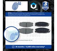 Brake Pads Set fits VAUXHALL ZAFIRA B Front 1.8 2.0 1.7D 1.9D 05 to 14 090541257