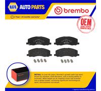 Brake Pads Set fits VAUXHALL INSIGNIA A 1.6D Front 15 to 17 B16DTH Brembo New
