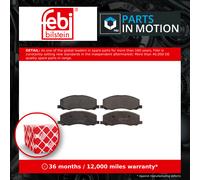 Febi Bilstein Brake Pad Set 116149 Front Fits Opel Insignia A 2.8 A28NET (08-17)