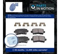 Brake Pads Set Rear ADW194206 Blue Print 016586609 0542027 0542125 1605103 New
