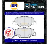 Brake Pads Set fits VAUXHALL INSIGNIA B 1.6D Front 2017 on Manual Transmission