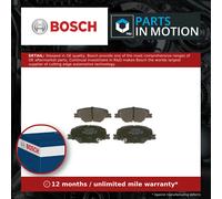 Bosch Brake Pad Set 0 986 424 868 (BP2491) - Front Axle, ECE-R90, Copper-Free, Set of 4