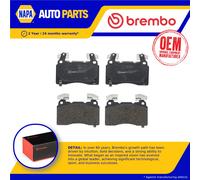 Brake Pads Set fits VAUXHALL INSIGNIA B 2.0D Front 2017 on Brembo 22976409 New