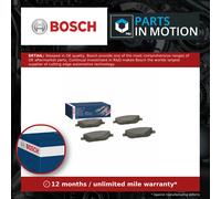 Bosch Brake Pad Set 0 986 494 564 Front Low-Metallic 137.1mm Anti-Squeak