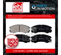 BRAKE PAD SET DISC BRAKE FOR VAUXHALL OPEL ISUZU C 20 NE X 20 SE FEBI BILSTEIN