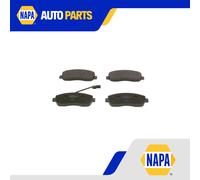 0986 494 498 Front Brake Pad Set 4x Pads Integrated Wear Indicator Braking Bosch