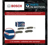 Brake Pads Set fits VAUXHALL MOVANO C 2.2D Front 2021 on Genuine Bosch New