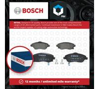 Brake Pads Set fits VAUXHALL MERIVA A Front 1.4 1.6 03 to 10 Bosch 1605081 New