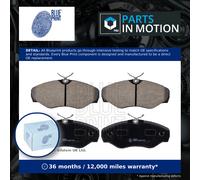 Brake Pads Set fits VAUXHALL VIVARO X83 Front 2.0 1.9D 2.0D 2.5D 01 to 14 New