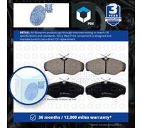 Brake Pads Set fits VAUXHALL VIVARO X83 Front 2.0 1.9D 2.0D 2.5D 01 to 14 New